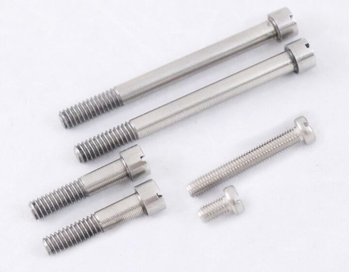 GEARBOX STANDARD SCREW SET (SLOTTED HEAD), 4 SPEED *Stainless*