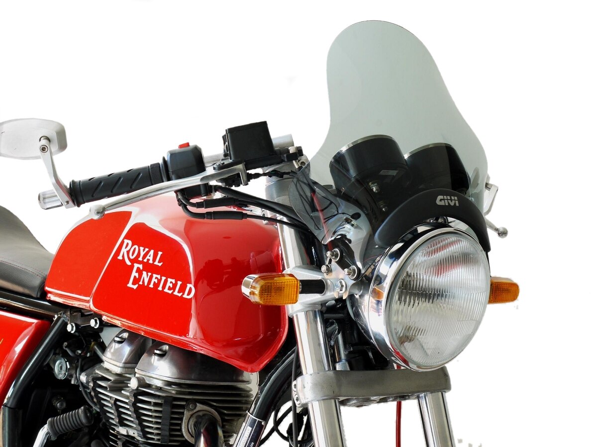 WINDSHIELD WITH FIXINGS, GIVI, 535 