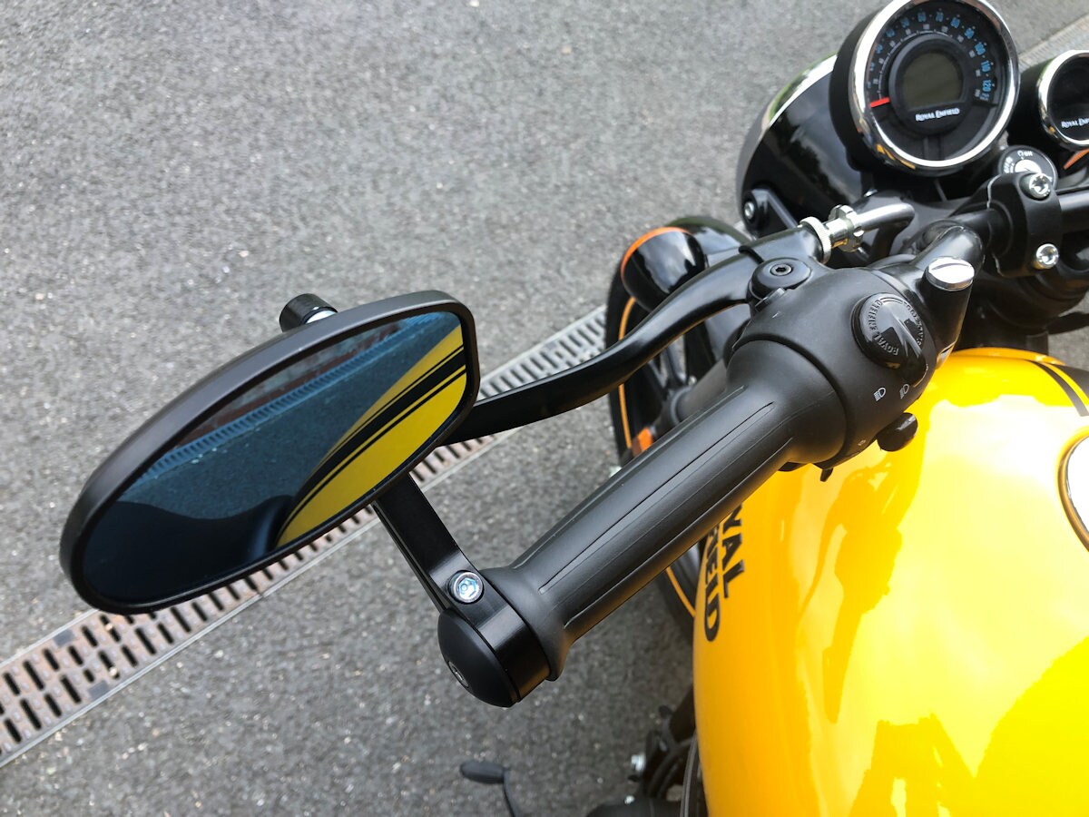 Meteor bar end sale mirror