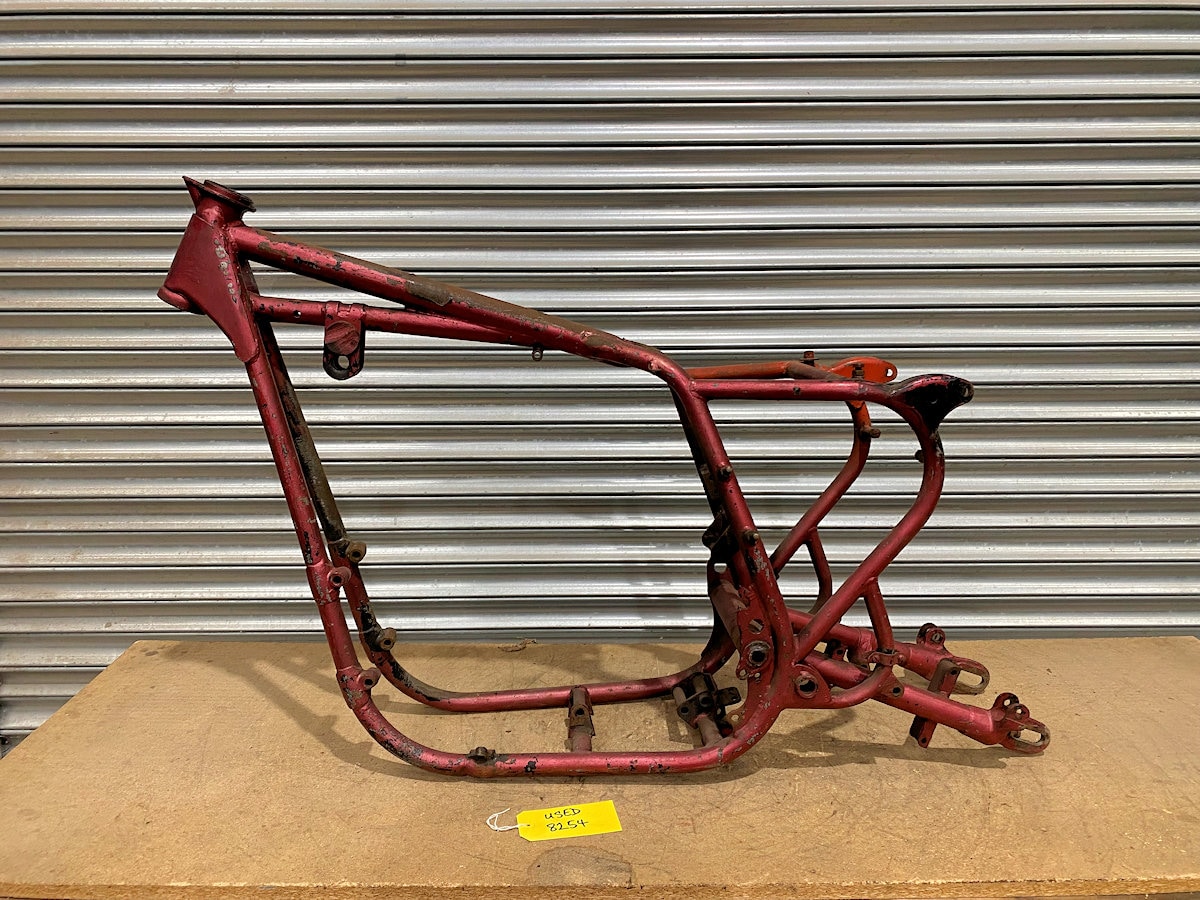 USED** FRAME AND SWINGING ARM BSA A10 1963 FRAME NUMBER: GA7 USED** FRAME AND SWINGING ARM BSA A10 1963 FRAME NUMBER: GA7