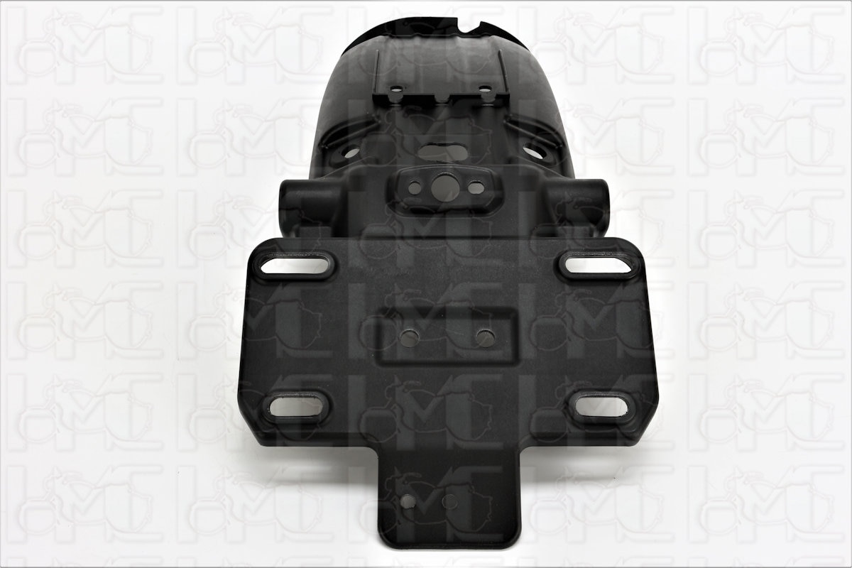 Motorcycle Rear Mudguard Guard With Bracket – Fits Honda Grom MSX125 SF (Black)